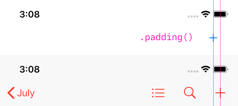 SwiftUI, ViewModifier, .padding()